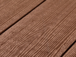 Террасная доска из ДПК Savewood Ornus радиальный распил терракотовый