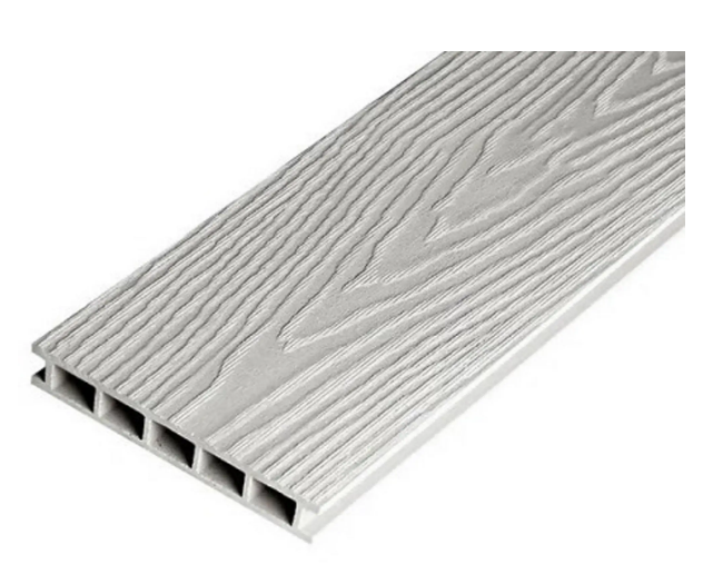 Террасная доска из ДПК Faynag Pino Серебро