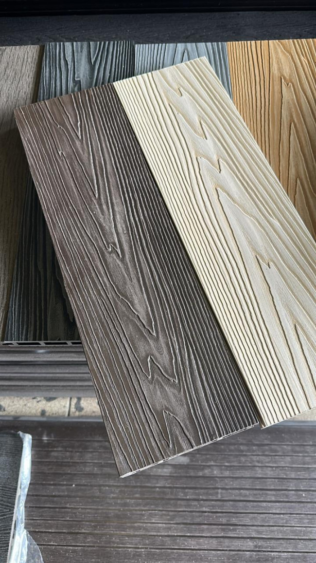 Террасная доска дпк WPC-Floor Кофе с молоком