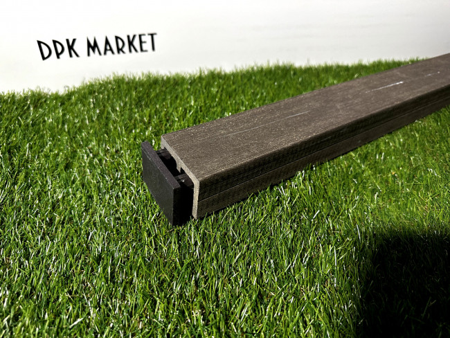 Заглушка для скамеечной, лавочной дпк доски WPC